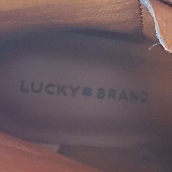 Lucky Brand Basel Leather Round Toe Side Zip Closure Ankle Bootie SZ 8.5 - Picture 7 of 11